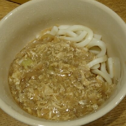 体調のすぐれない子供のために作りました。優しい味で、卵たっぷり。美味しかったです！